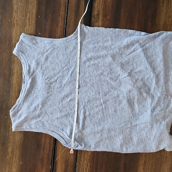 Banana REPUBLIC Light Blue Knit Tank Top Sz Small - Picture 5 of 7